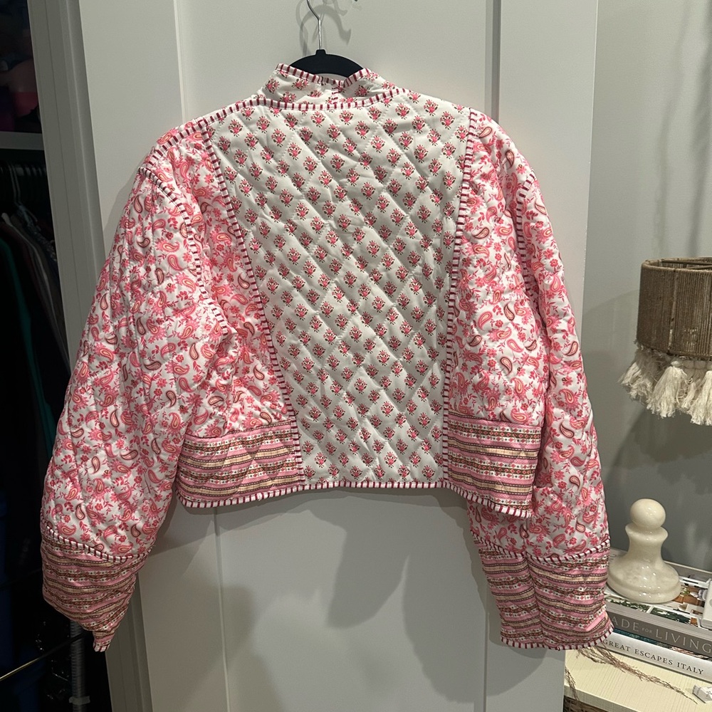 Quilted Patterned Jacket - image 2